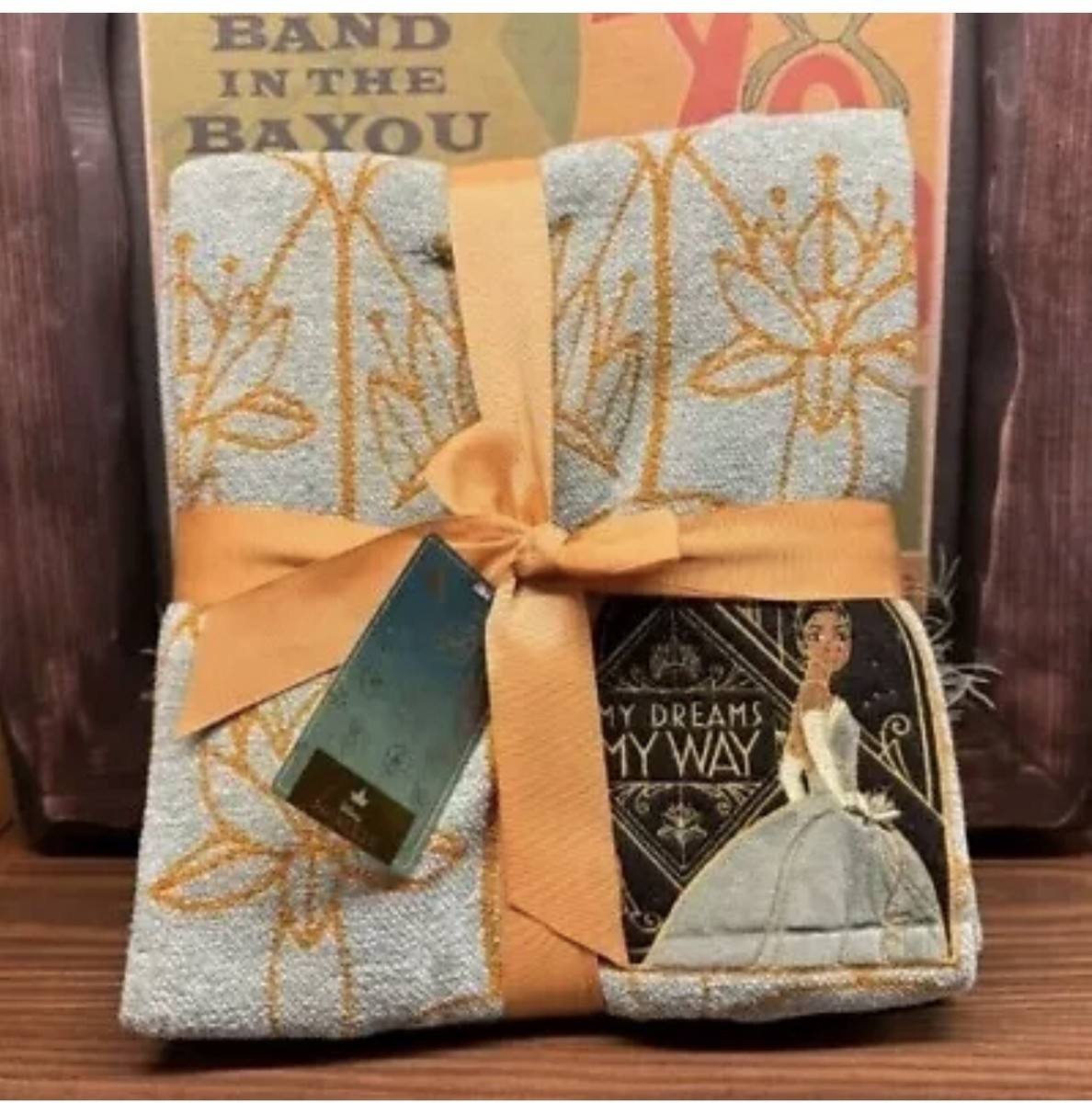 Disney Parks 2024 Tiana's Bayou Adventure Tiana Throw Blanket New