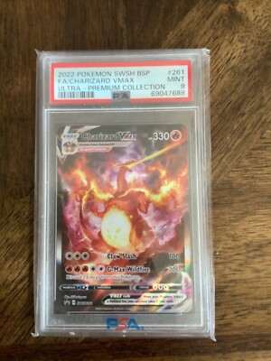 Charizard VMAX psa9 BLACK STAR PROMO