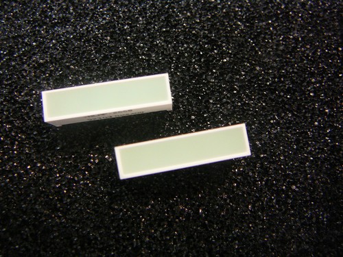 HLMP-2550 LED Light Bar 19.05X3.81mm Single SIP GREEN **NEW** Qty.2 - Picture 2 of 2