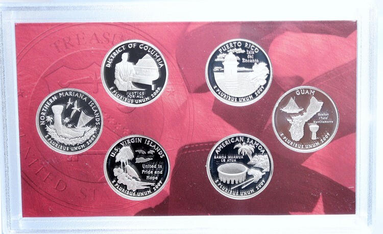 グアムコイン 2009-S Guam U.S. Territory Quarter Proof – 90% Silver