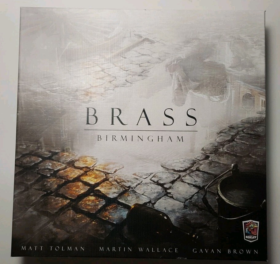 Brass Birmingham Board Game - Open Box/ Unused Box Has Some