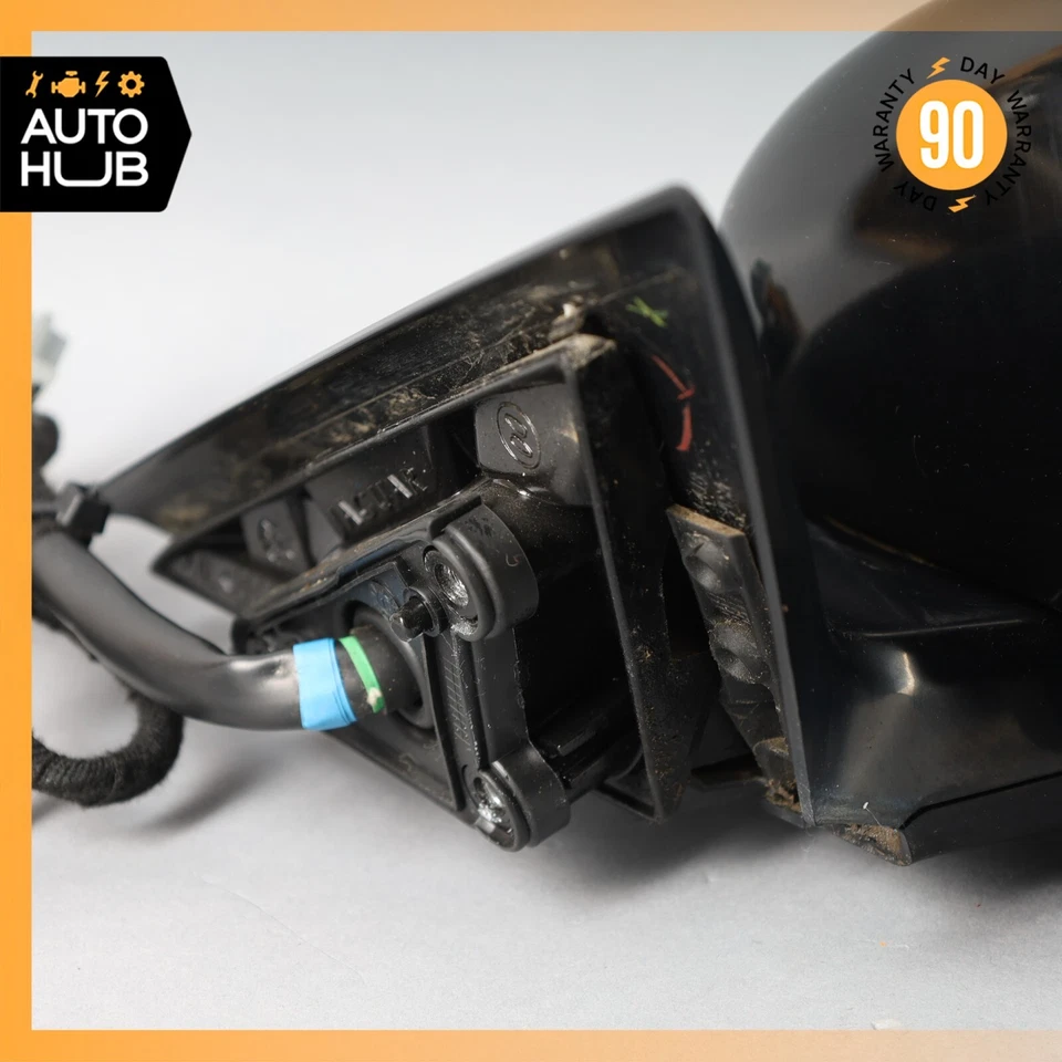 Espejo retrovisor negro pasajero derecho Jaguar X150 XK XKR 10-15 OEM 46k Foto 3 de 4