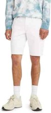Levi's 511 Slim Cut-Off Shorts Mens Size 42 Stretch White Above Knee Jeans Denim