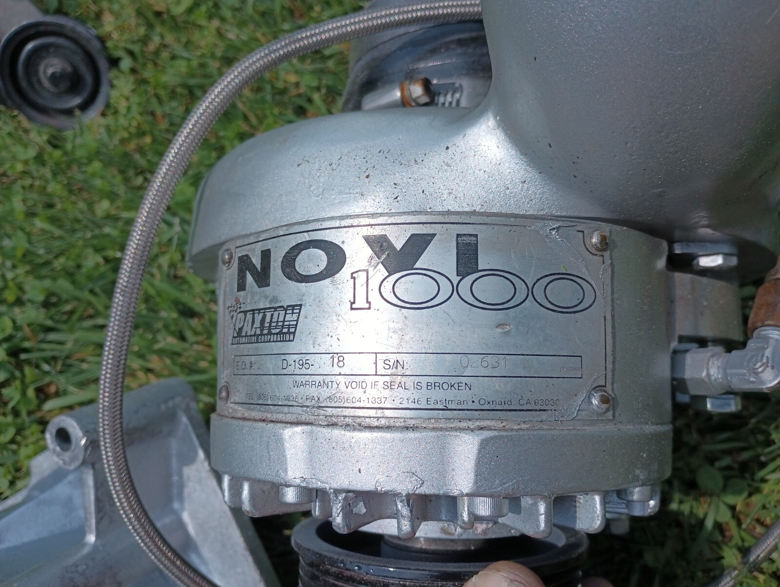 19861993 Ford Mustang 5.0L Paxton Novi 1000 Supercharger Kit Cobra 302 GT LX eBay