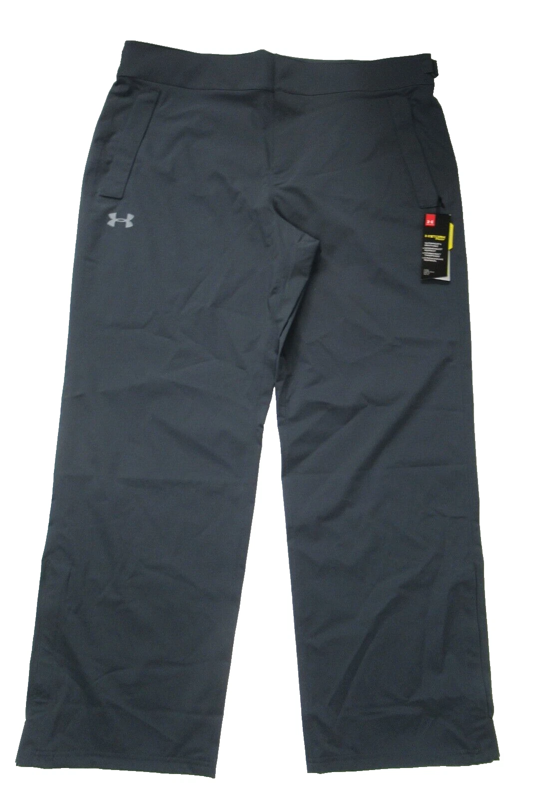 Under Armour Storm Waterproof Rain Pants Men's Size 2XL Gray 1305788 Loose FIt