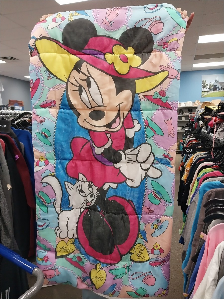 Vintage Disney Minnie Mouse Child Sleeping Bag