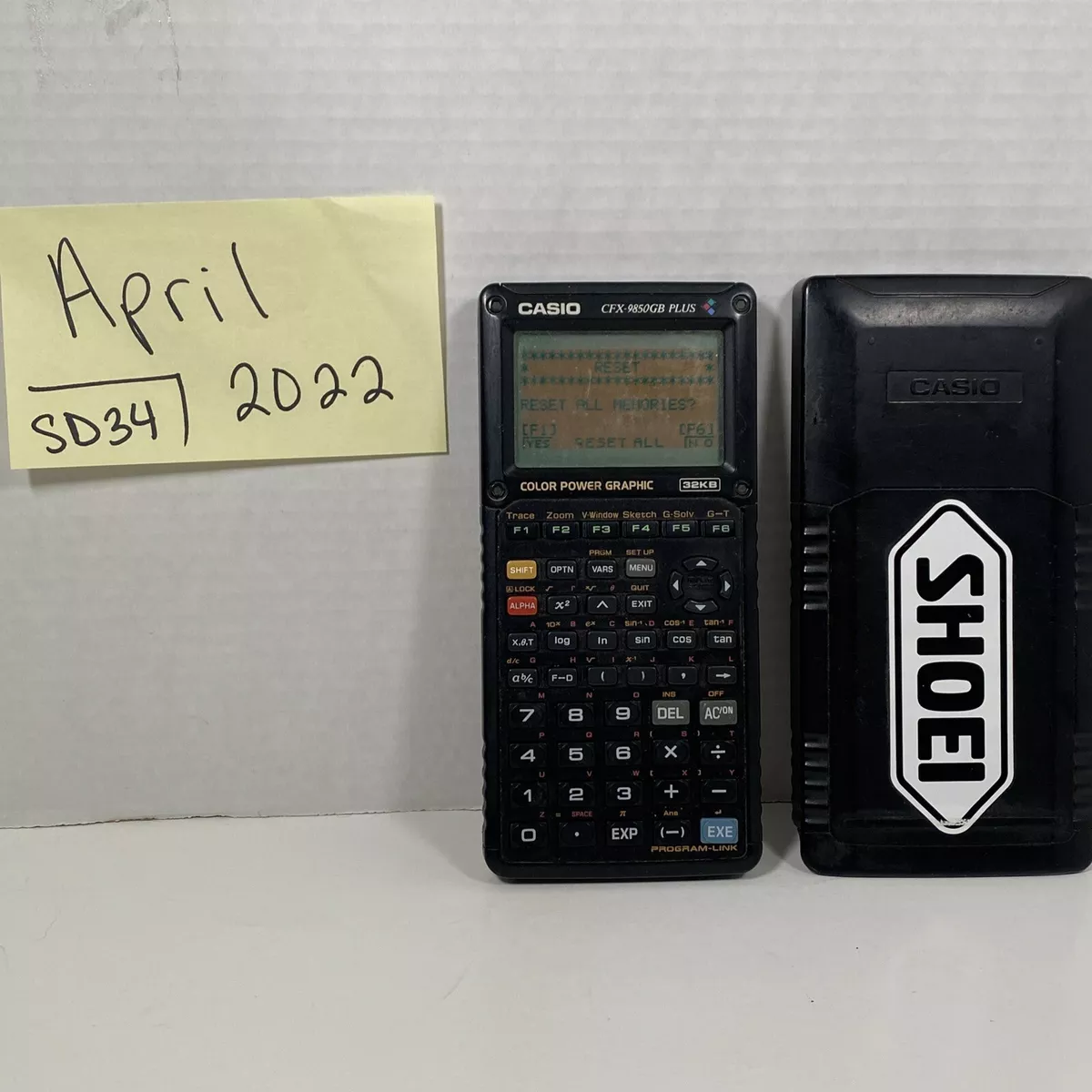 Casio CFX 9850GB Plus Color Graphing Calculator 32 KB Black 79767158200