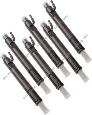6Pcs Fuel Injector 3802098 for Cummins Engine 6C8.3 ISC QSC8.3