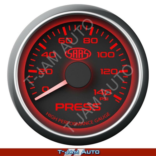 Pillar Pod for Ford Falcon 2008 - 2016 + Oil Pres + Oil Temp Black Gauges - Picture 9 of 12