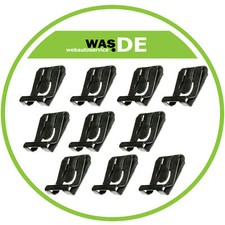 10x KlemmStück Clip Auspuffhalter für OPEL ASTRA CORSA TIGRA VECTRA RENAULT SAAB
