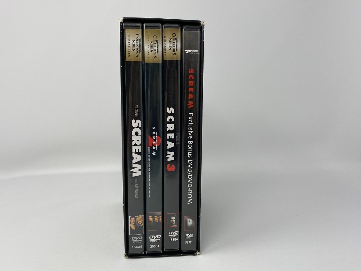 SCREAM【CD＋DVD】 The Ultimate Scream Collection Scream 1, 2, & 3 DVD 4-Disc