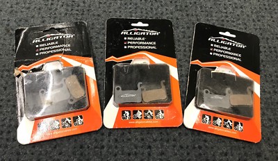 Alligator Performance Scheibenbremsbeläge 3 Sätze Shimano und andere Montage Nagelneu