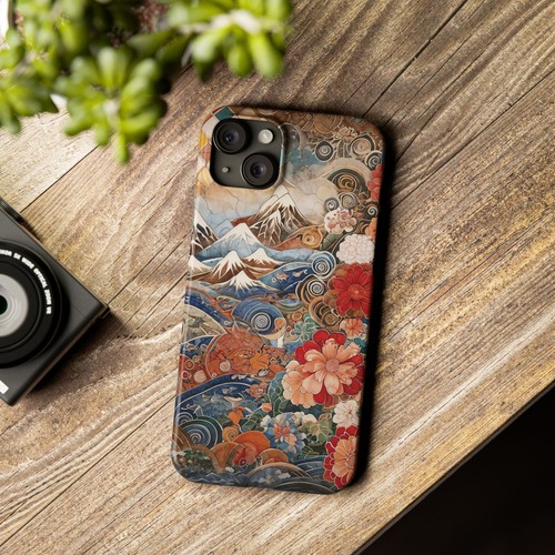 Modern Meets Japanese Tradition - iPhone Slim Case, Gift - Photo 26 sur 65