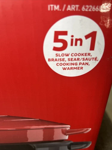 Instant Gourmet Dutch Oven 6 Quart New Open Box - Picture 6 of 6