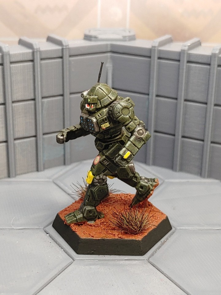 CGL JAVELIN Painted w/ 3rd Crucis Lancers BattleTech Mercenaries