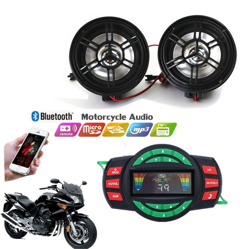 12V Radio 3.5 inch Motorcycle ATV UTV 