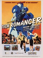 Tech Romancer Sega Dreamcast DC 2000 Game Promo Ad Art Print Poster 13" X 18"