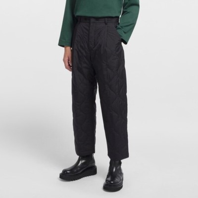 stein QUILTED ONE TUCK TROUSERS