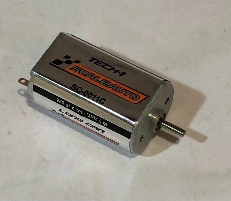 SCALEAUTO SC-0011C MOTOR SC-11 TECH L-CAN 20000rpm 12V 0.18Amp 285gr xcm MPM 5gr - Imagen 3 de 3