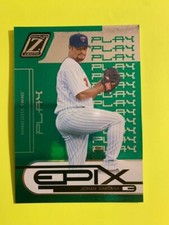 2005 DONRUSS ZENITH JOHAN SANTANA EPIX PLAY GREEN 113/150 