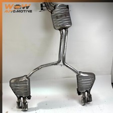 13-16 Audi S4 A4 Quattro Exhaust Muffler W Pipe Set Oem 13-16 Audi S4 A4 Quattro Exhaust Muffler W Pipe Set Oem