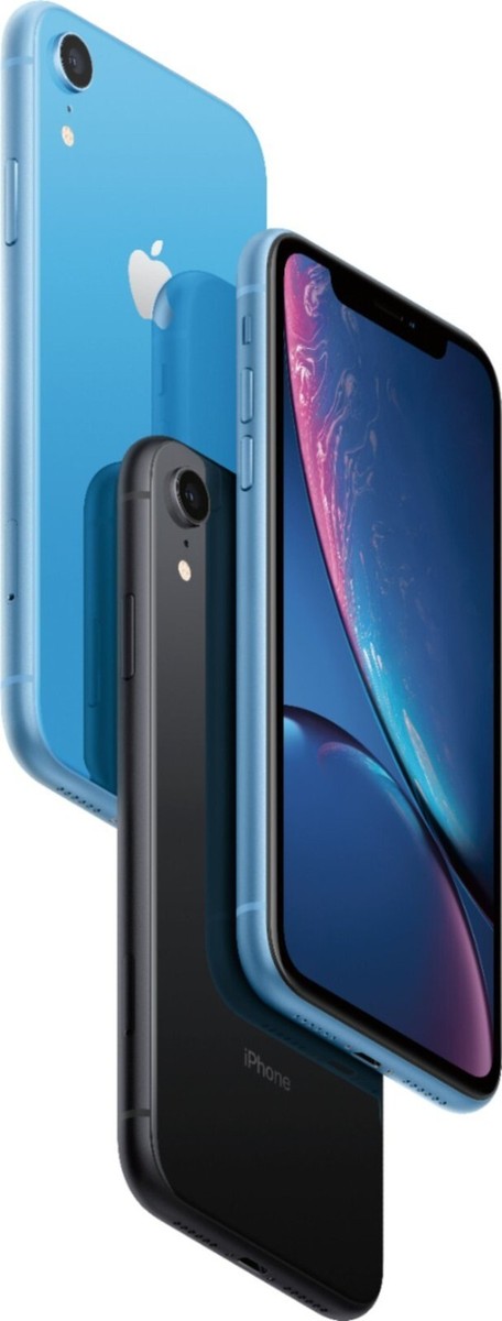 Apple iPhone XR 64GB 128GB 256GB Black Blue Coral Red White