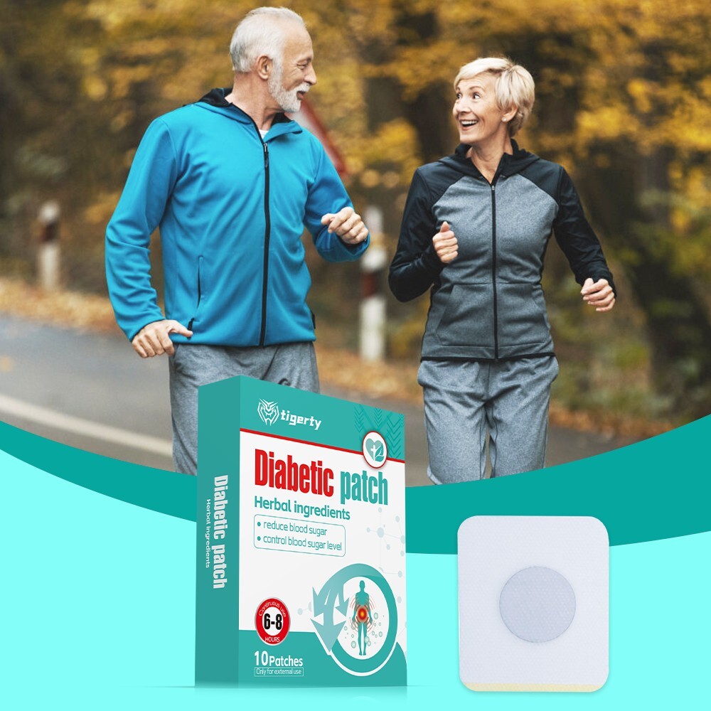 PLANT-BASED BLOOD SUGAR SUPPORT! Tigerty Diabetic Sooth Patch, Natural Regulator