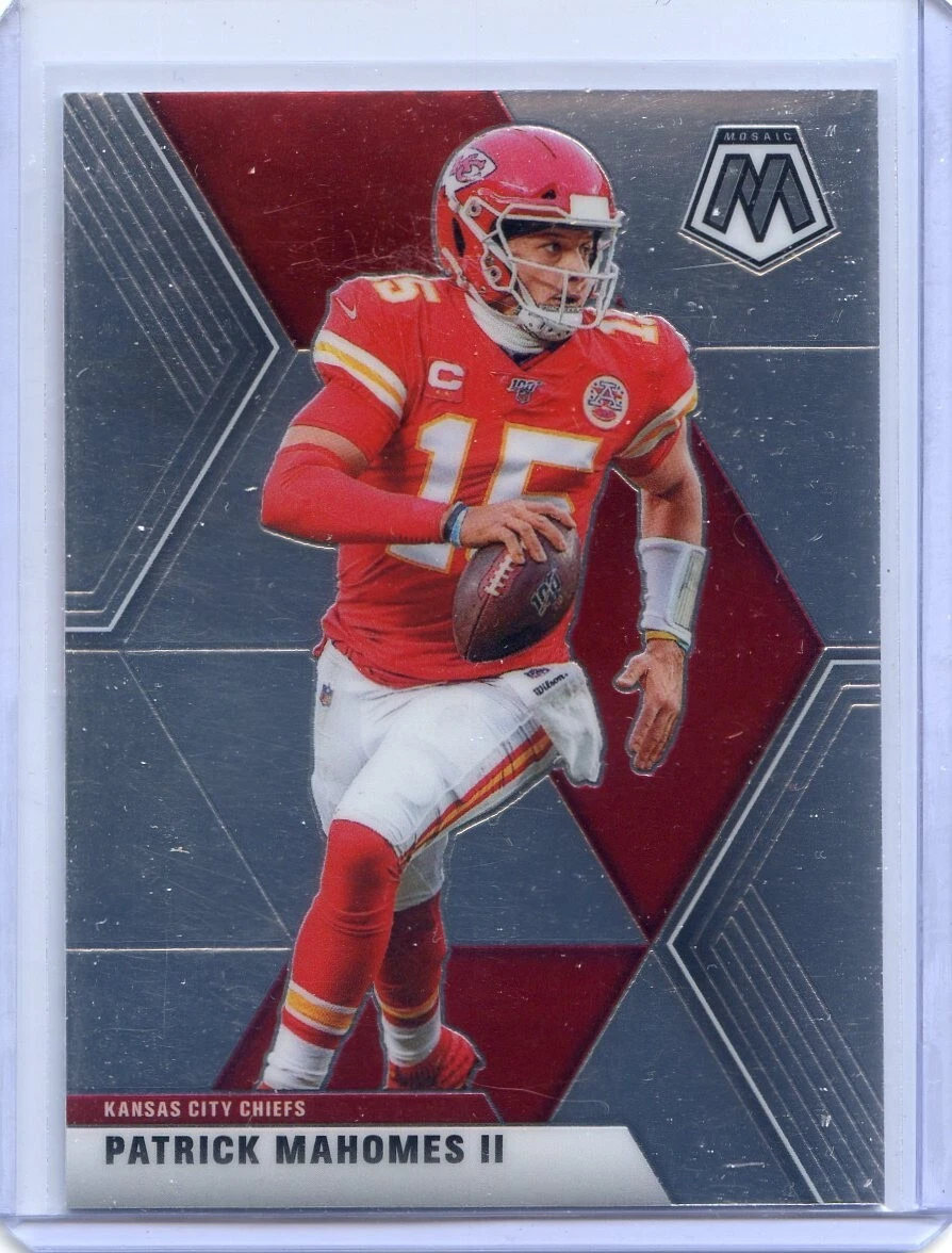 2020 Panini Mosaic Base NO. 1 Patrick Mahomes II - Kansas City Chiefs
