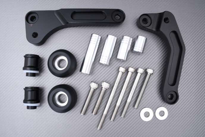 Évitez les rayures sur votre KAWASAKI NINJA 500 2024 grâce à ces patins de protection