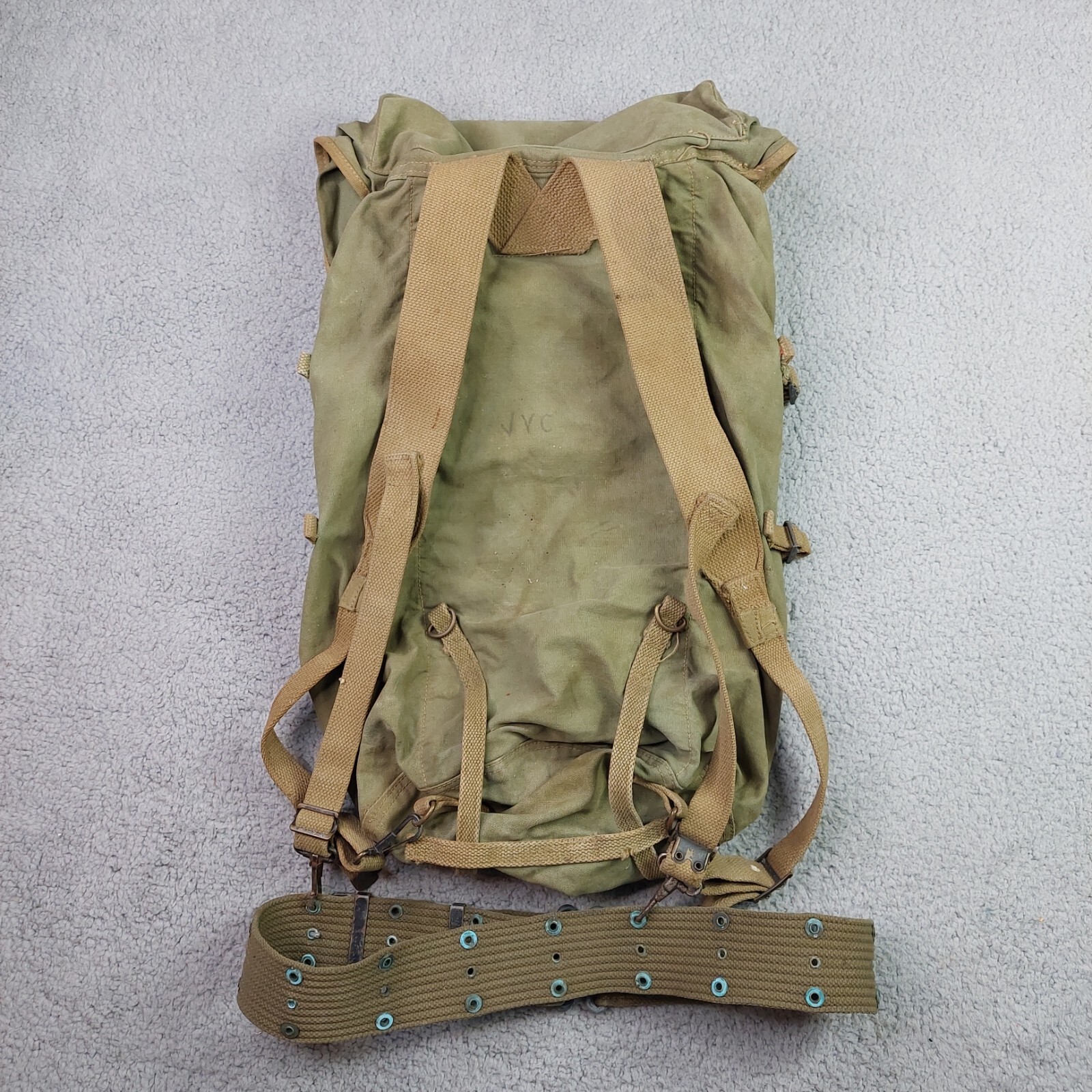 WW2 World War II US Army USMC Jungle Pack Backpack Ruck Sack Vintage