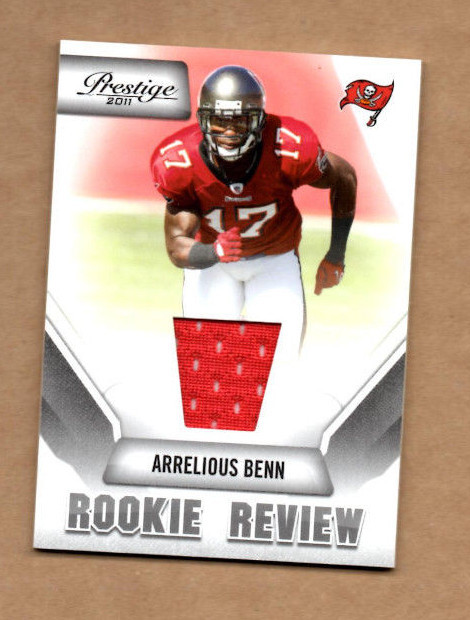 2011 Prestige Rookie Review Materials #2 Arrelious Benn Tampa Bay Buccaneers