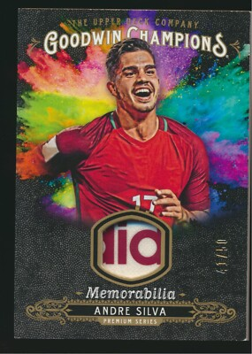 #ad 2018 Upper Deck Goodwin Champions Splash of Color Premium Relic Andre Silva 50 $19.47