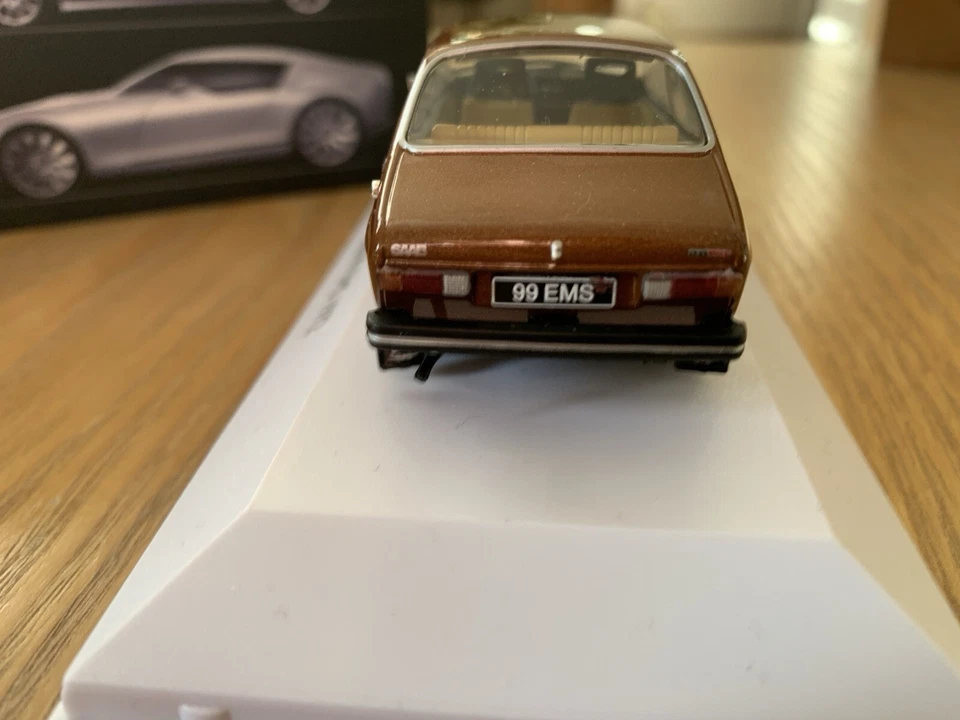 Atlas Saab 99 EMS 1972 Saab Car Museum 1/43 - Image 4 of 4