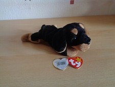 Ty Beanie Baby Doby the Doberman, Indonesia with tag unattached