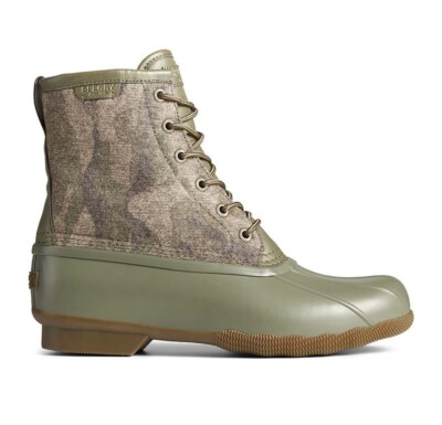 Sperry Mens Camo Waterproof Duck Boots Sz 9 Sperry Syren Gulf Camo Duck Boots Womens Size 7 | eBay main image 4