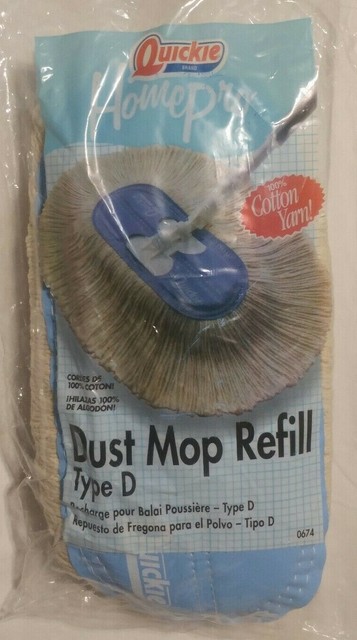 quickie cotton dust mop refill