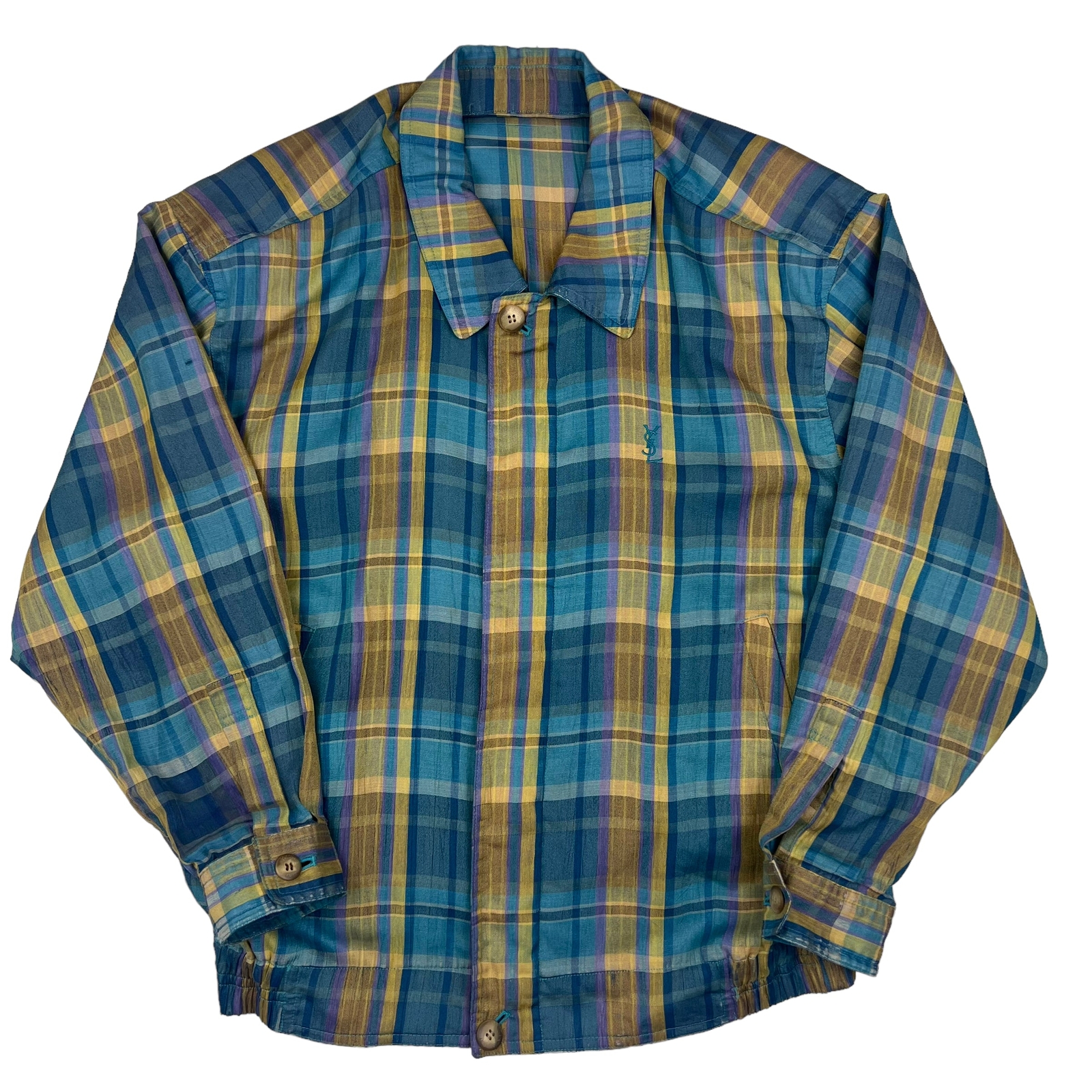 Y'ves Saint Laurent Giacca Harrington anni '90