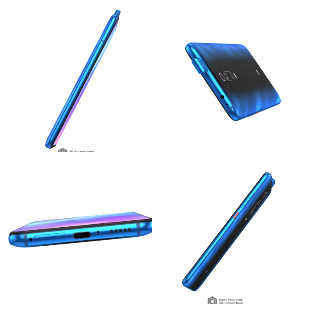 Xiaomi Mi 9T Pro M1903F11G デュアルSIM SIMフリ Xiaomi M1903F11G MI 9T Pro 4G 128GB 6GB RAM Dual SIM GLACIER