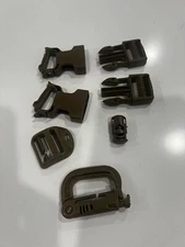 USMC Coyote Buckle Set QR Repair Kit for FILBE Pack Rucksack Hydration Carrier 7