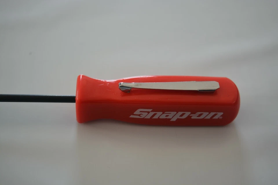 snap on tools promotional mini pocket clip flat pry bar red handle small 10 PCS - Image 4 of 4