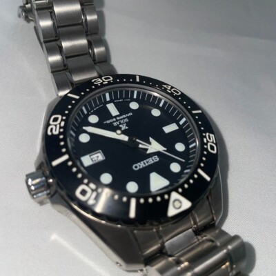 希少SEIKO PROSPEX チタンダイバーズ200m防水V157-0BN0