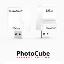 New Photofast Photocube SE iPhone Auto Charging Backup USB 3.1 128GB 256GB
