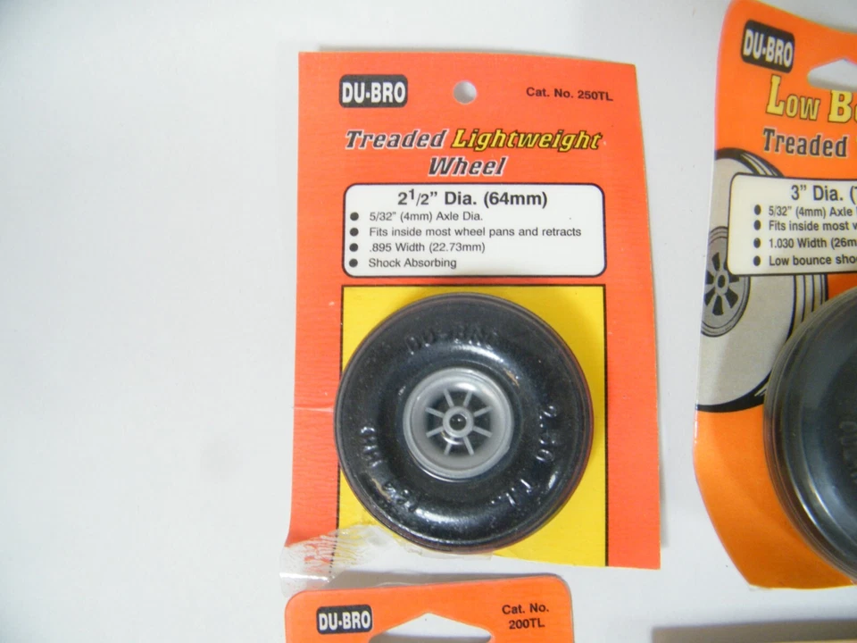 КОЛЕСА DU-BRO 400RV, 375TV, 325T, 300T, 275TL, 250TL, 200TL, 2 «- 4» - Изображение 3 из 4