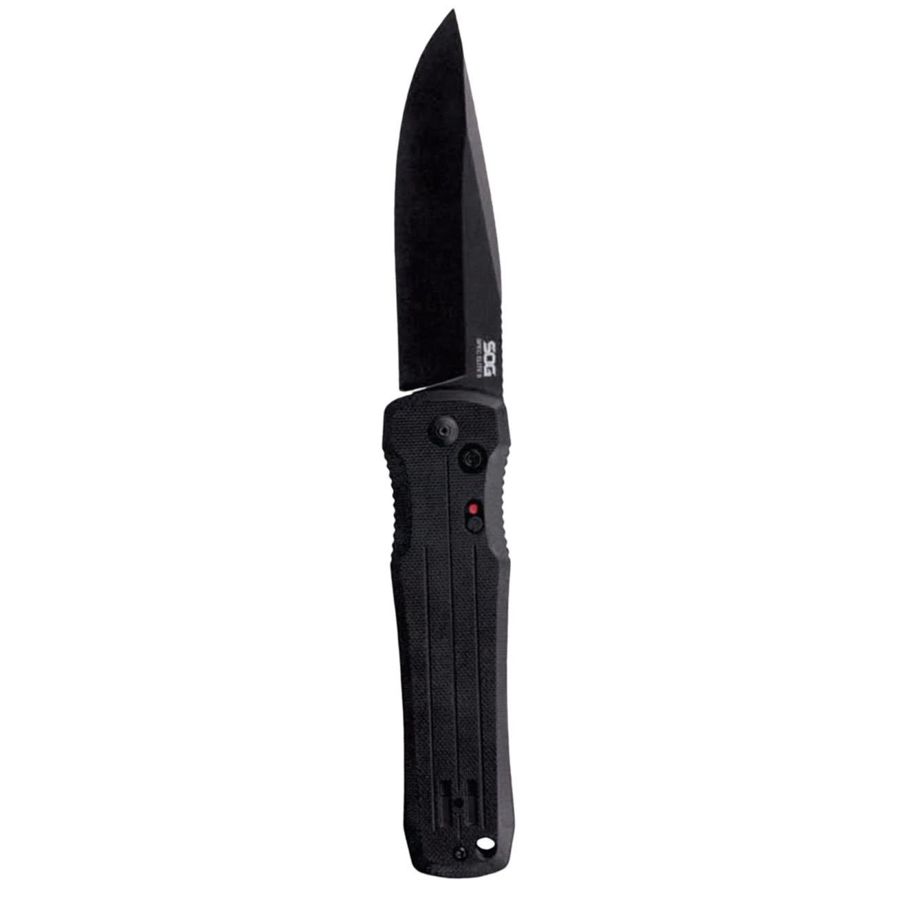 SOG SE-63 Spec Elite II 4" Drop Point Plain Blade Black - product detail image 1