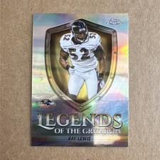 Topps 2026 Chrome Ray Lewis Legends of the Game Insert Ravens