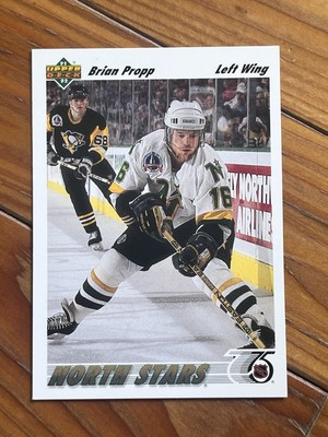 BRIAN PROPP---1991-92 UPPER DECK----NORTH STARS