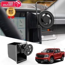 Mabett Magnetic Phone Holder Cubby Insert for Ford Maverick 2022-2024 Black