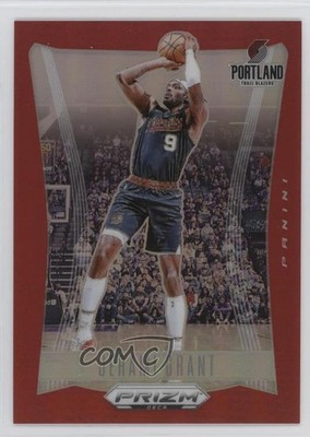 2023-24 Panini Prizm Deca Red Prizm 104/199 Jerami Grant #117 1s2h