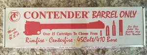 T/C CONTENDER BARREL BOX