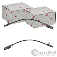 2X NK ABS-SENSOR Raddrehzahl Hinten Passend FüR MERCEDESGL-KLASSE GLE GLS M-KLAS